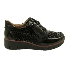 Filippo DP4912/23 BK baskets en cuir, noir le noir