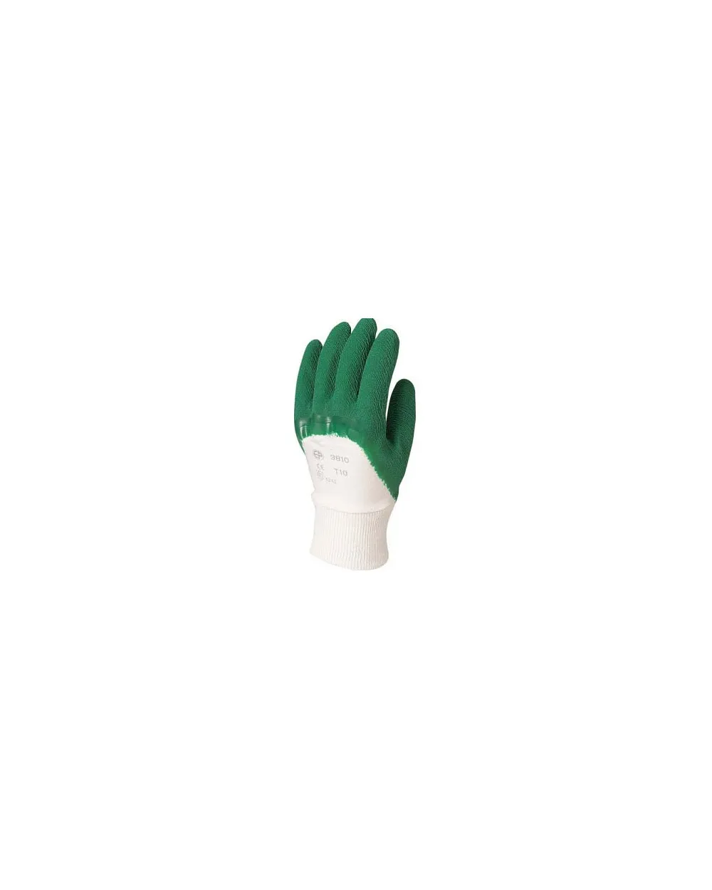 Gant enduction latex en crêpe vert - COVERGUARD