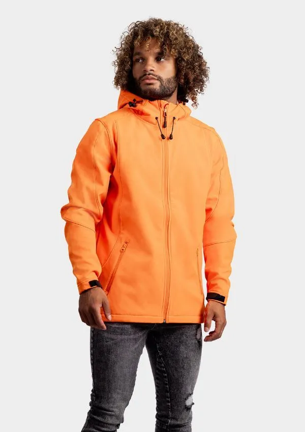 Lemon & Soda LEM3629 - Veste à Capuche Softshell Homme