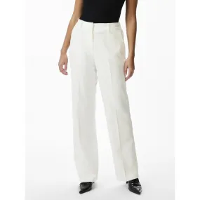 Pantalon de tailleur blanc Dina | 3 Suisses