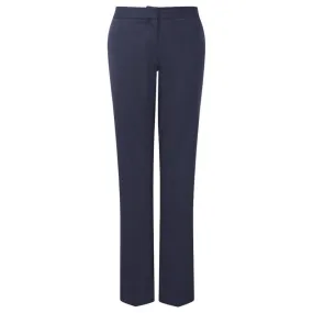 Pantalon de tailleur coupe classique extensible à ceinture élastiquée 54% polyester 44% laine Cadenza femme Alexandra