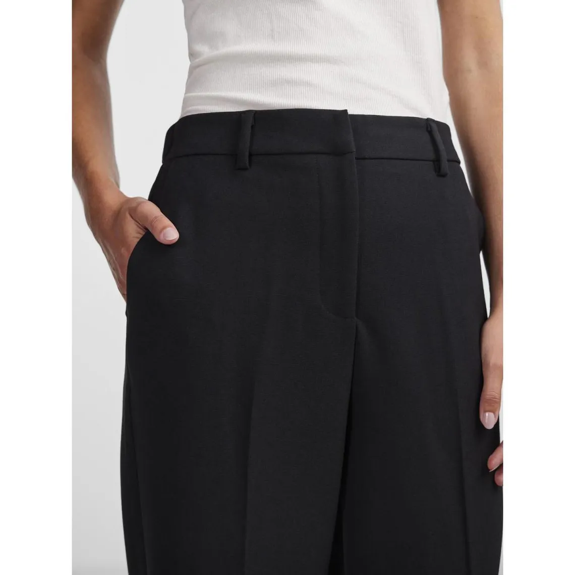 Pantalon de tailleur noir Iris | 3 Suisses