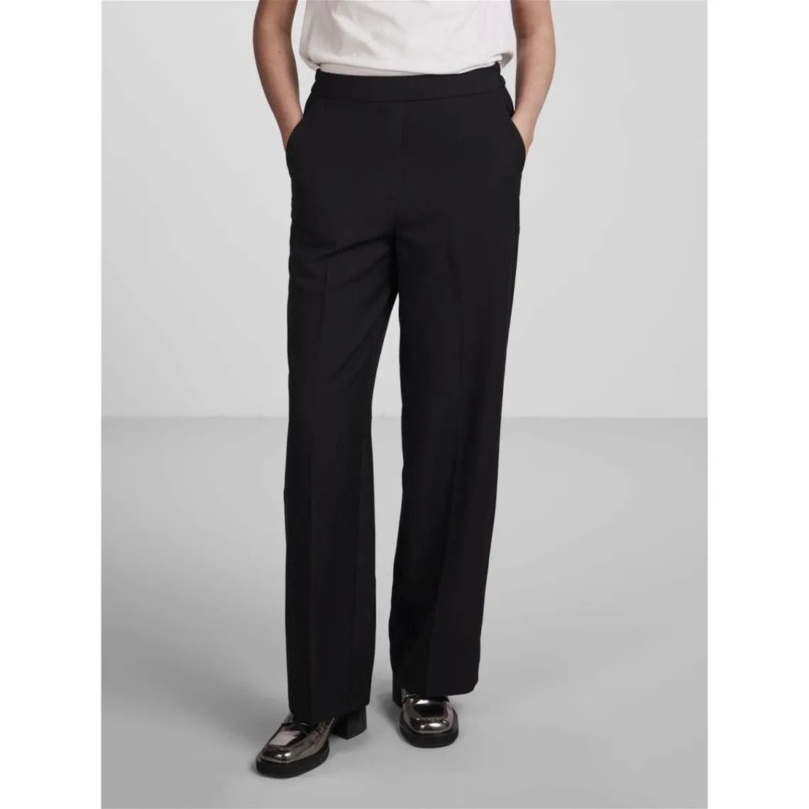 Pantalon de tailleur noir Lise | 3 Suisses