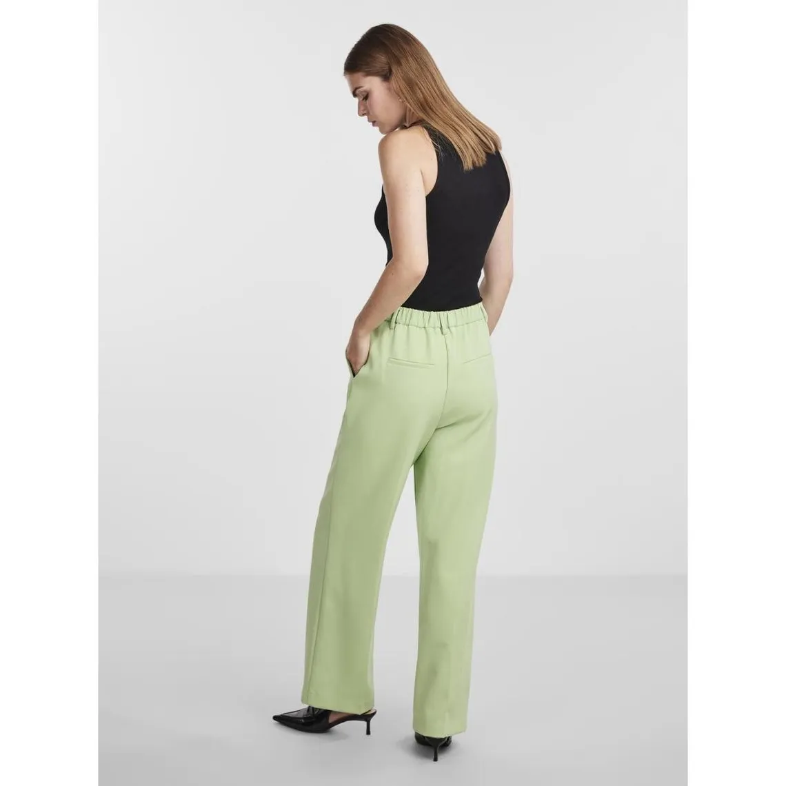 Pantalon de tailleur vert Vox | 3 Suisses