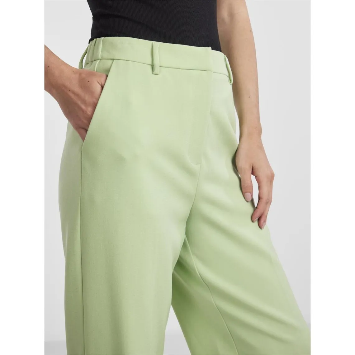 Pantalon de tailleur vert Vox | 3 Suisses