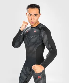 Rashguard Venum Phantom - Manches Longues - Noir/Rouge