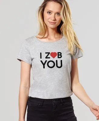 T-Shirt homme I Zob You