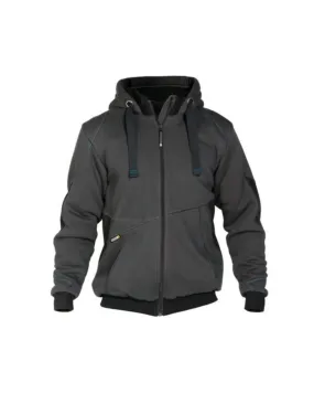 Veste de travail zippée Pulse à capuche Gris et Noir - DASSY