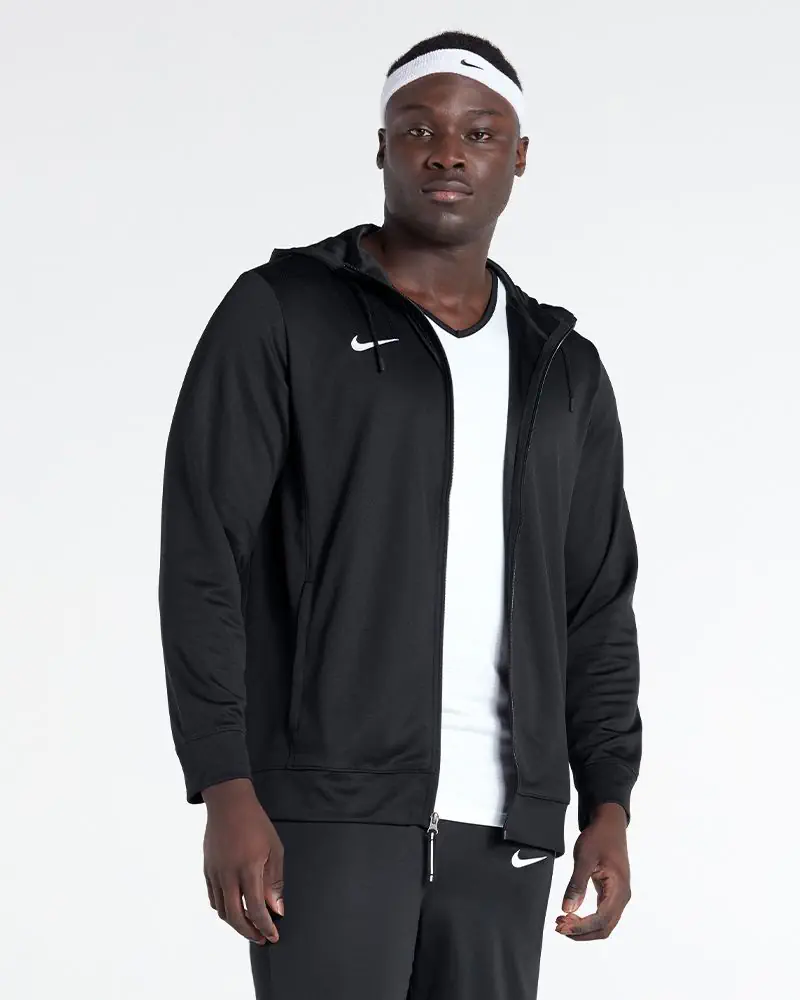 Veste à capuche de basket Nike Team Noir pour homme