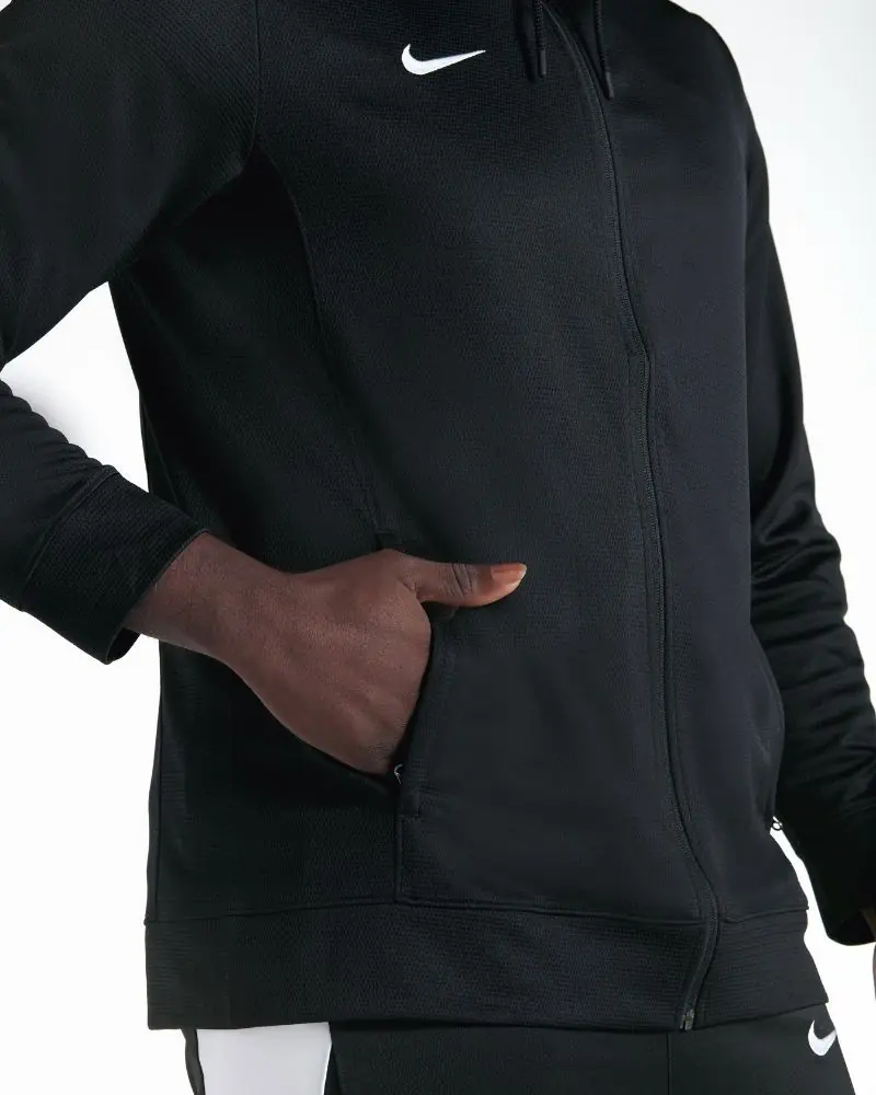 Veste à capuche de basket Nike Team Noir pour homme