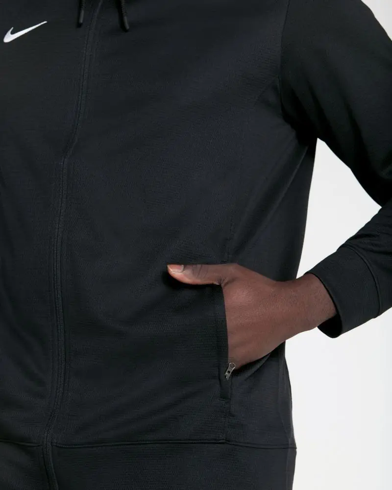 Veste à capuche de basket Nike Team Noir pour homme