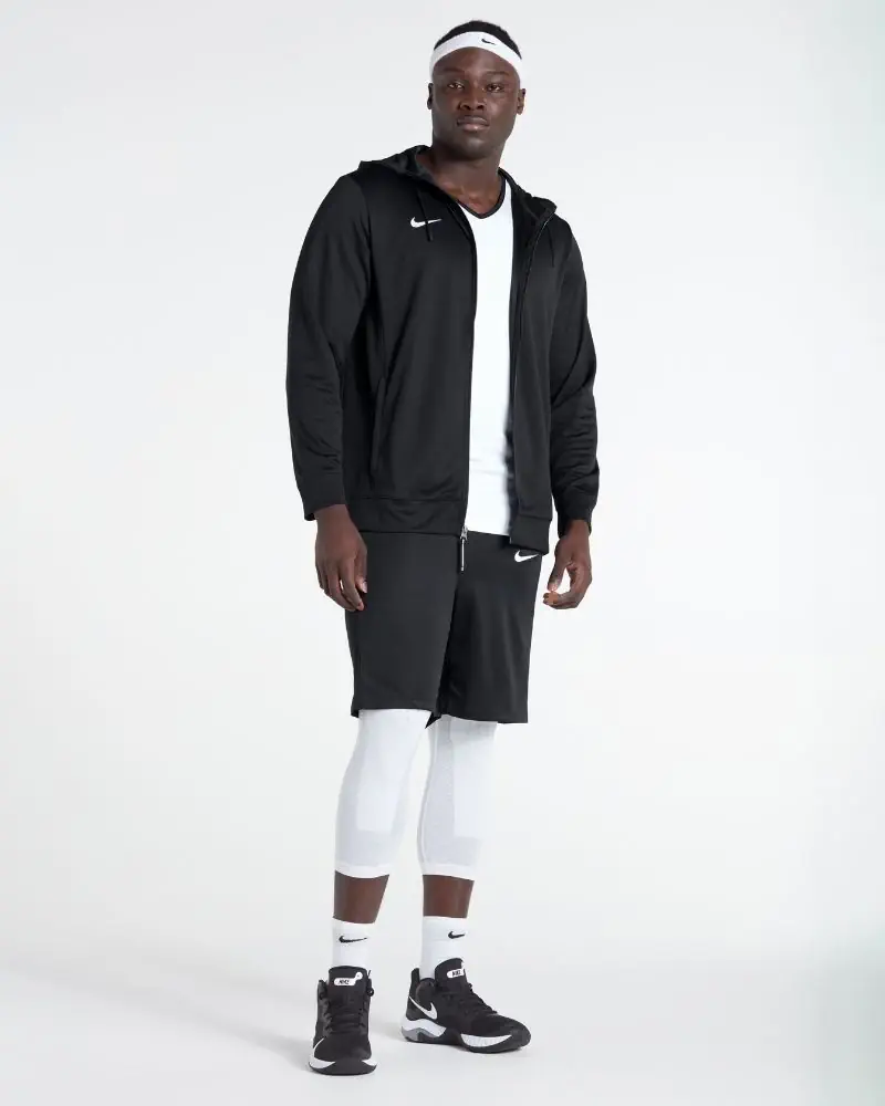 Veste à capuche de basket Nike Team Noir pour homme