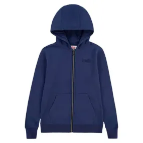 Veste à capuche zippé bleu 3/36 mois bébé Enfant LEVI'S à prix 